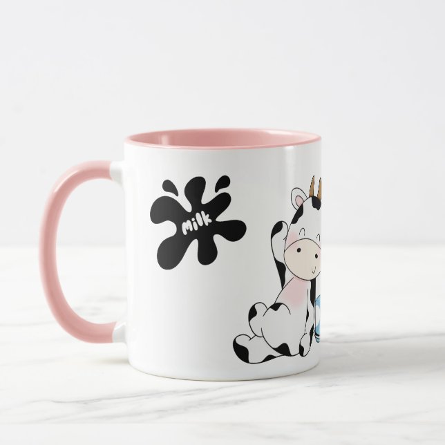 Taza de vaca linda (Izquierda)