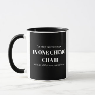 Taza de valor de enfermera de oncología Inspiració