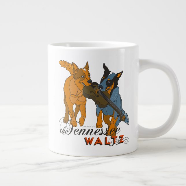 Taza de vals de Tennessee de los perros (Derecha)