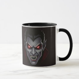 Taza de vampiro amenazante