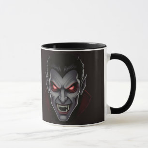 Taza de vampiro amenazante