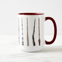 Taza de varita mágica en rojo