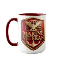 Taza de Veterano de la Marina