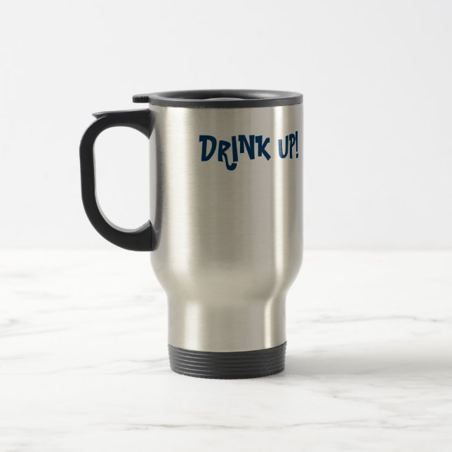 TAZA DE VIAJE ウサギのバイク　マグカップ (Izquierda)