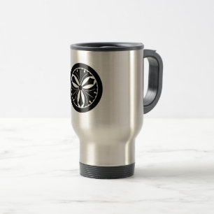 TAZA DE VIAJE 丸に剣三つ銀杏