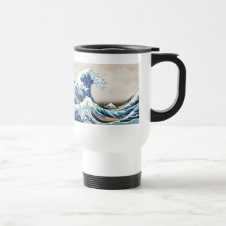 Taza De Viaje 北 斎 Gran Ola De Kanagawa Hokusai Bella Artes