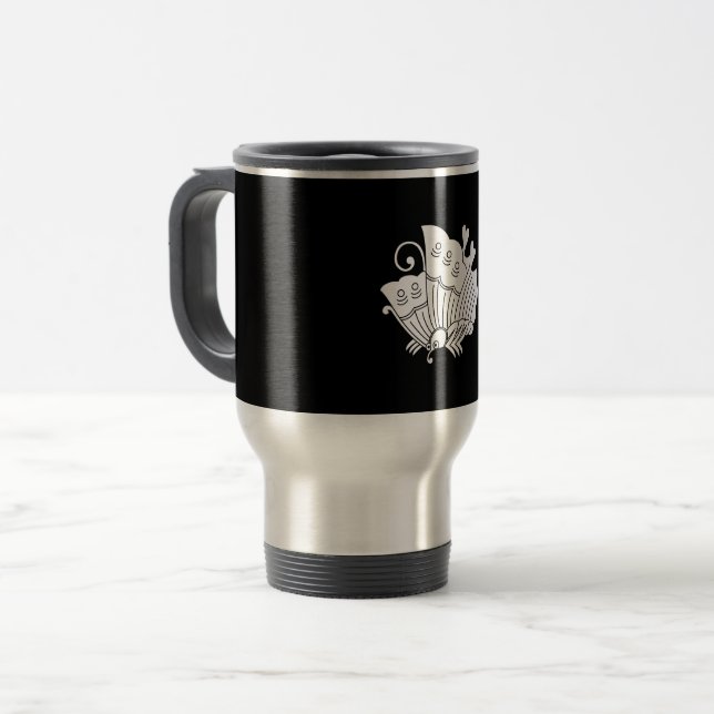 TAZA DE VIAJE 揚羽蝶 (Anverso izquierdo)