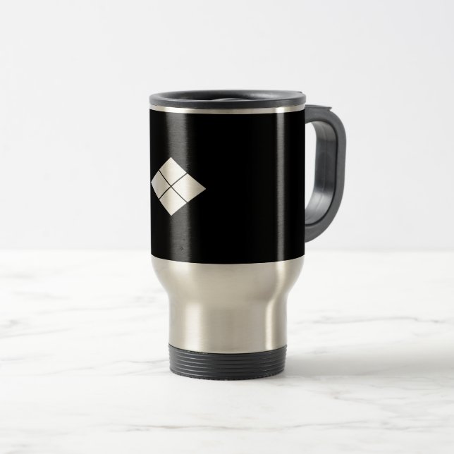 TAZA DE VIAJE 武 田 菱 (Anverso derecho)