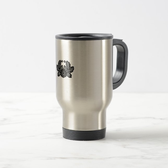 TAZA DE VIAJE 蟹 菊 (紋 之 泉) (Anverso derecho)