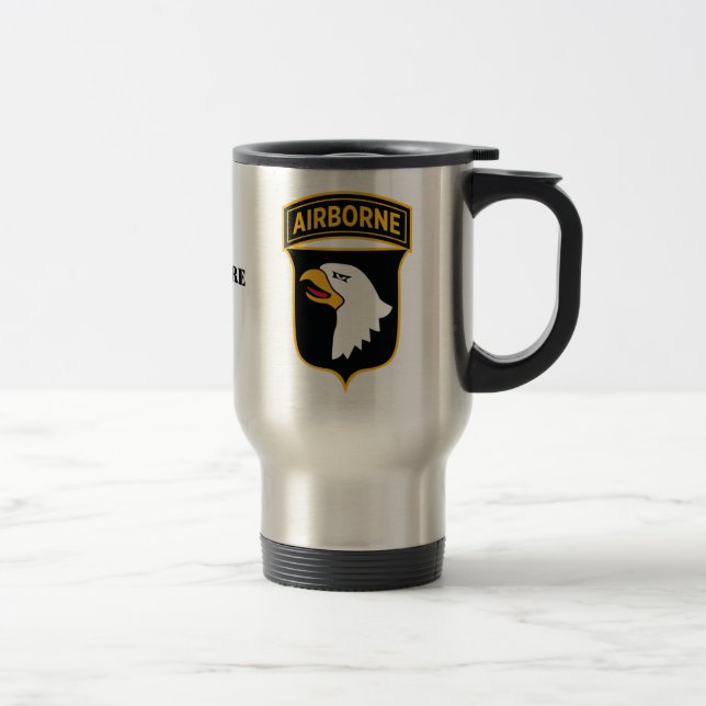 Taza De Viaje 101ª División Aérea - Ejército de los Estados Unid (Derecha)