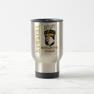 Taza De Viaje 101o Veterano de Vietnam de la división