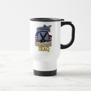Taza De Viaje 10.ª división de montaña veteranos iraq vets cups