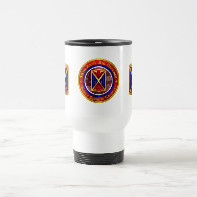 Taza De Viaje 10.º Comando de Defensa Aérea y Misiles del Ejérci (Centro)