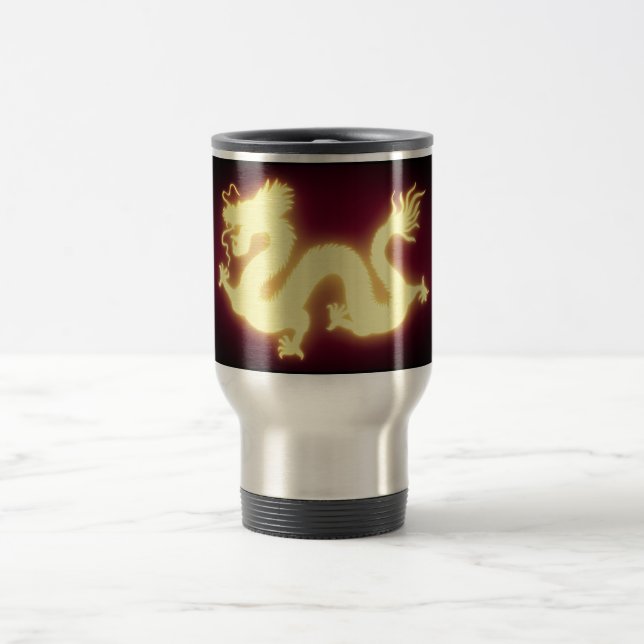 Taza De Viaje 15 oz Travel/Commuter Mug CHINE DRAGON (Centro)