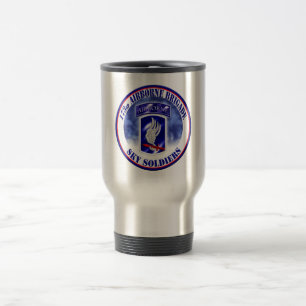Taza De Viaje 173o Equipo de combate 001 de la brigada