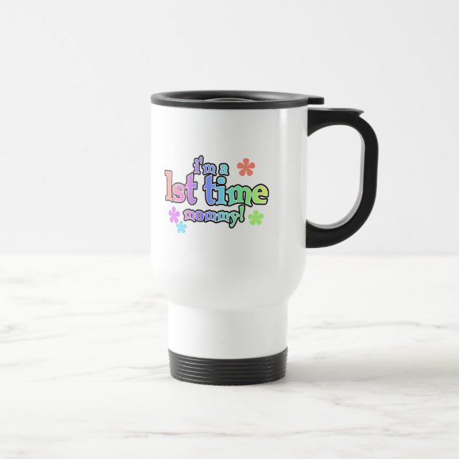 Taza De Viaje 1.ᵉʳ Camisetas y obsequios mami-arcoiris (Derecha)