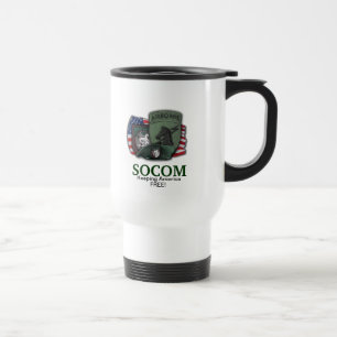 Taza De Viaje 1.ᵉʳ comando de operaciones especiales veteranos s