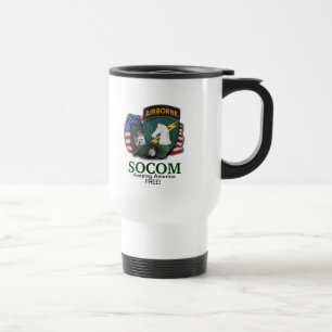 Taza De Viaje 1.ᵉʳ comando de operaciones especiales veteranos s