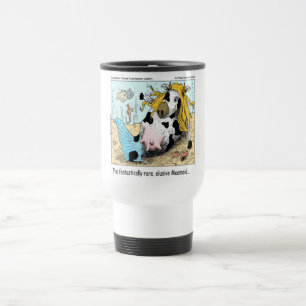 Taza De Viaje 1/2 Vaca 1/2 Sirena Moomaid Divertido