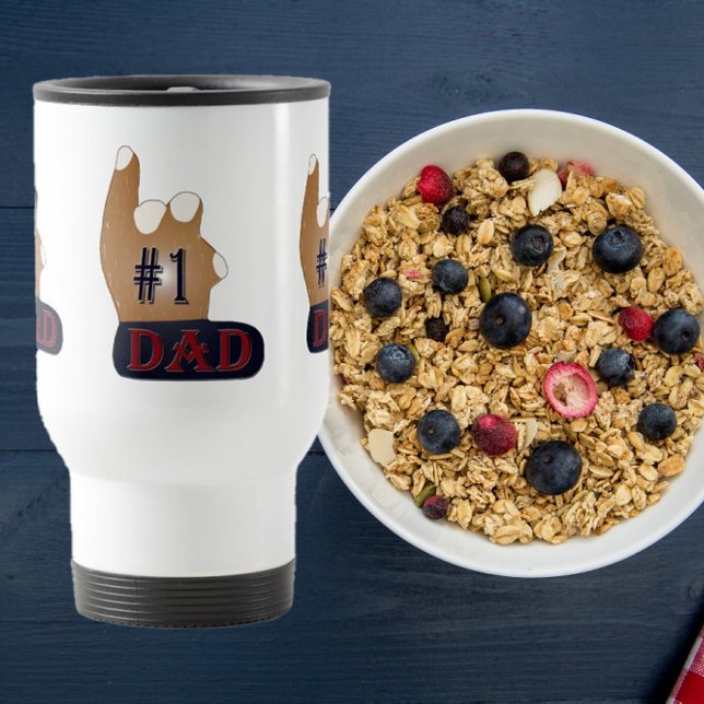 Taza De Viaje #1 Dad Ebony Teak (Subido por el creador)