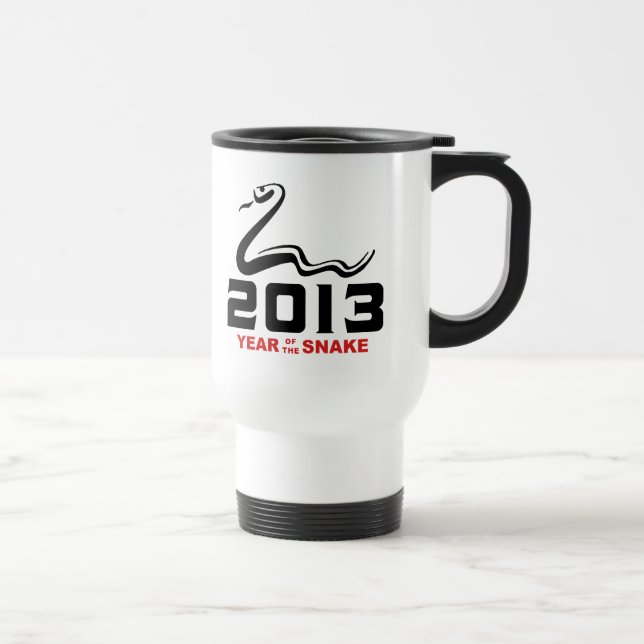 Taza De Viaje 2013 Año de la Serpiente (Derecha)
