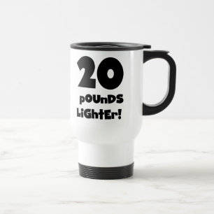 Taza De Viaje 20 libras más claras