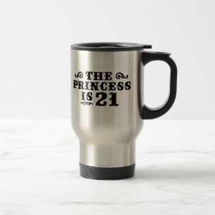 Taza De Viaje 21 cumpleaños