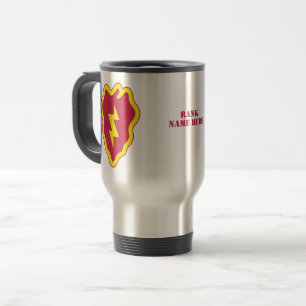 Taza De Viaje 25ª Tarjeta de División de Infantería - Persona