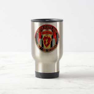 Taza De Viaje 25to Veterano de la división de infantería OEF O