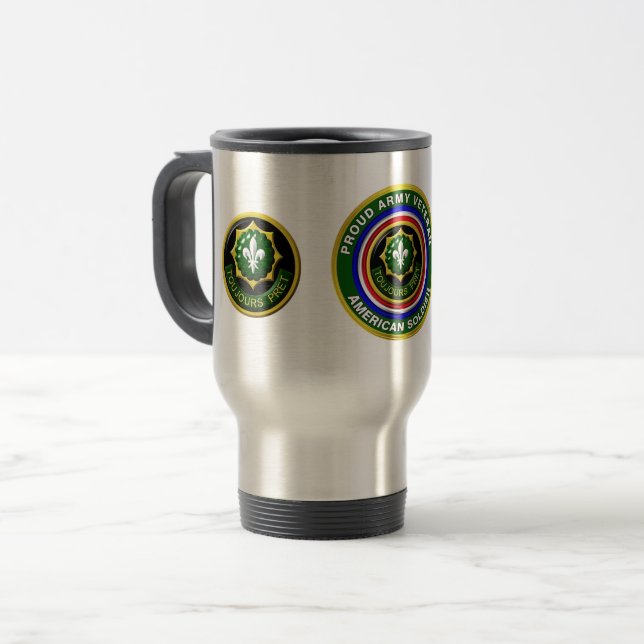 Taza De Viaje 2.ª Caballería Armada (Anverso izquierdo)