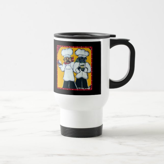 Taza De Viaje 2 Chef Pugotes (Derecha)