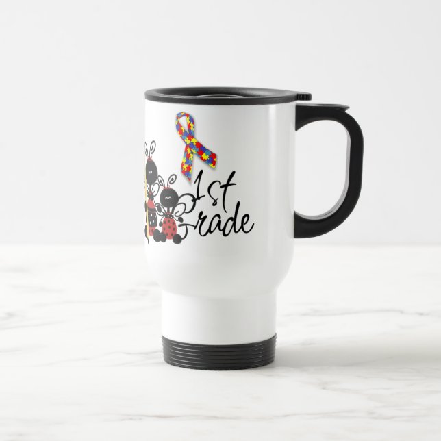 Taza De Viaje #2Autism Awareness Mug (Derecha)