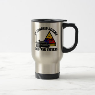 Taza De Viaje 2do Veterinario de la guerra fría del ANUNCIO
