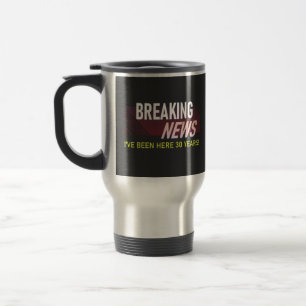 Taza De Viaje 30 años de aniversario laboral 30º empleado