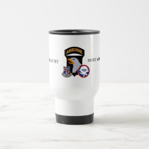 TAZA DE VIAJE 327ª INFANTERÍA 101ª MUG DE VIAJE AÉREO