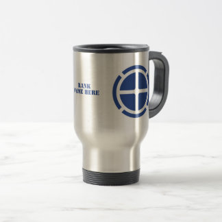Taza De Viaje 35ª Tarjeta de División de Infantería