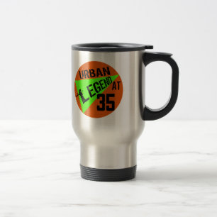 Taza De Viaje 35tos regalos de cumpleaños del urban legend