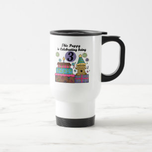 Taza De Viaje 3.ª Camiseta y Regalos de Aniversario