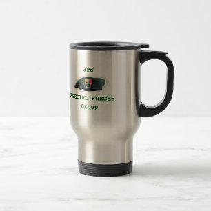 Taza De Viaje 3.ᵉʳ grupo de fuerzas especiales iraq nam son vets