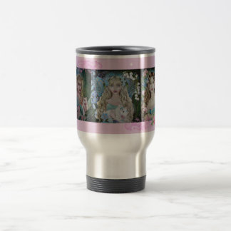 Taza De Viaje 3 fairies coffee travel mug