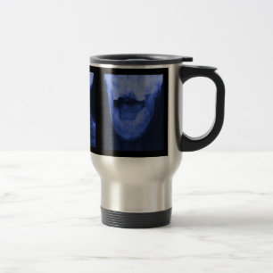 Taza De Viaje 3 radiografiados - Azul electromágnetico