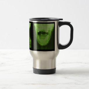 Taza De Viaje 3 radiografiados - Verde radiactivo
