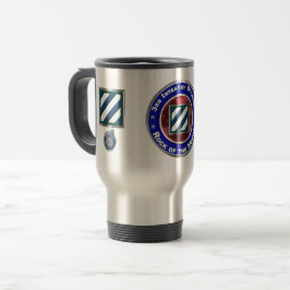 Taza De Viaje ¡3ra División de Infantería Roca del Marne!