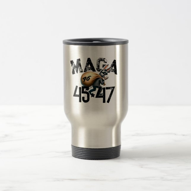 Taza De Viaje 45 | 46 ROBADO | 47 Trump 2024 (Centro)