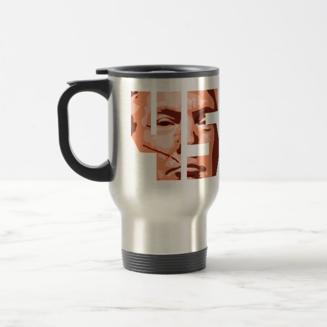 Taza De Viaje 45/48 Silver Travel Mug (Izquierda)