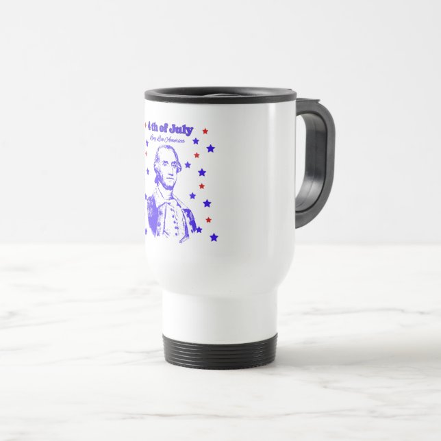 Taza De Viaje 4 de Julio (Anverso derecho)
