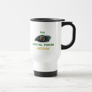 Taza De Viaje 5.º grupo de fuerzas especiales vietnam son vets M