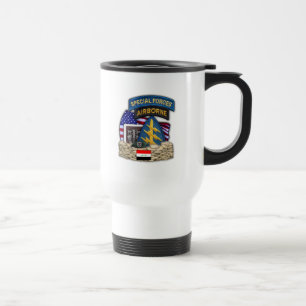 Taza De Viaje 5.º grupo de las fuerzas especiales iraq vets vete