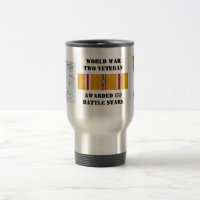 5 ESTRELLAS DE BATALLA / VETERANO DE LA SEGUNDA GU