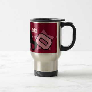 Taza De Viaje 60.o Cumpleaños con el nombre de encargo S16Z de